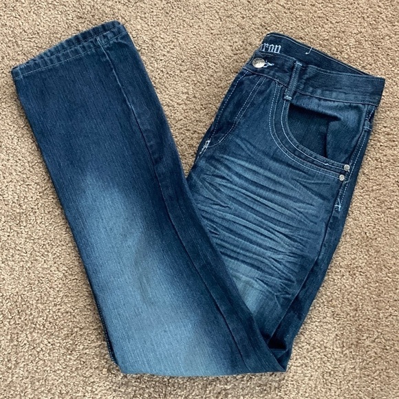 Burgy Denim - Marco Burgy high rise jeans, Panama brand. Size Tall 34 see measurements